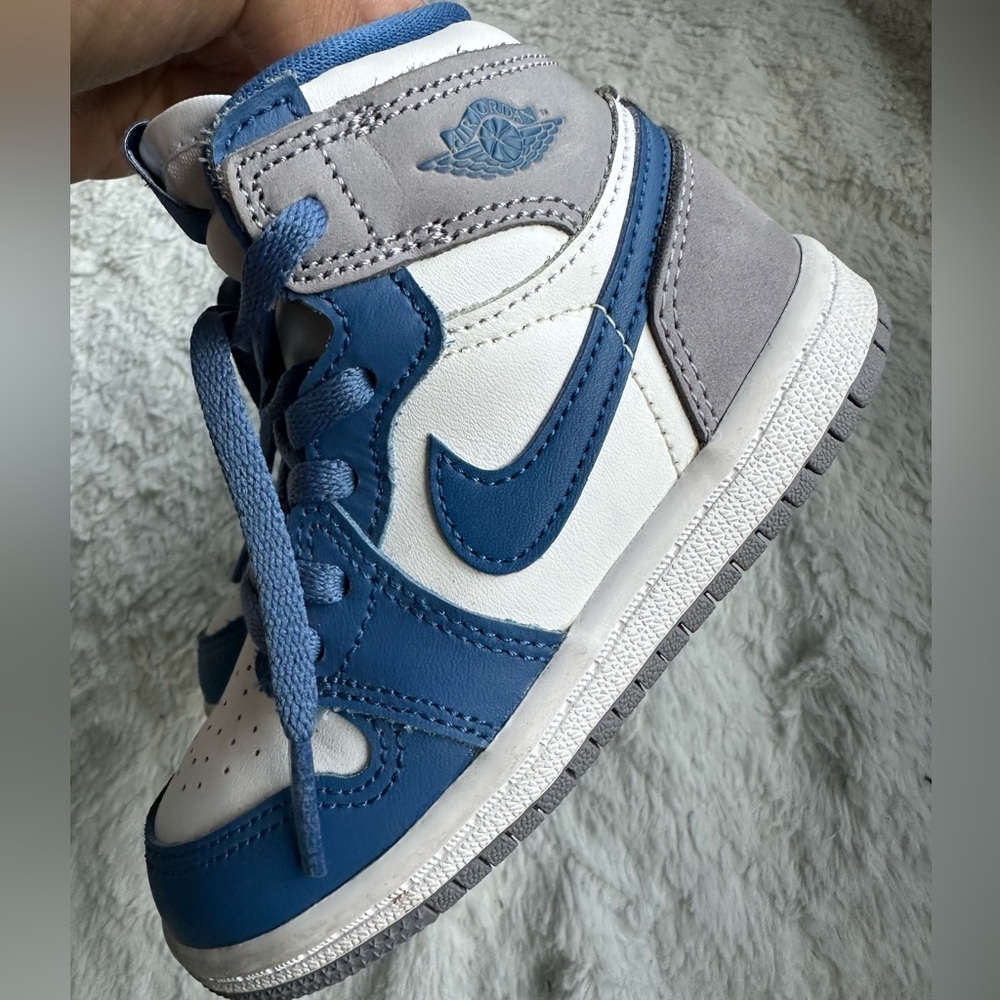 Nike Air Jordan 1 High OG True Blue TD - Jordan 1 - Toddler 8C